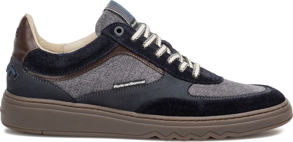 Floris Van Bommel Sfm-10256 De Kupster Sneakers - Textiel - Heren - Blauw - Maat 44