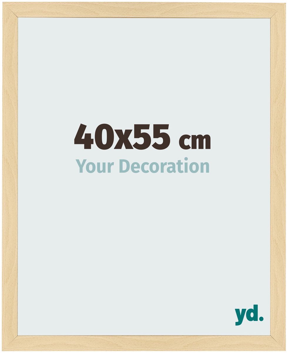 Your Decoration - Fotolijst 40x55 cm - MDF - Beuken Decor - Bologna