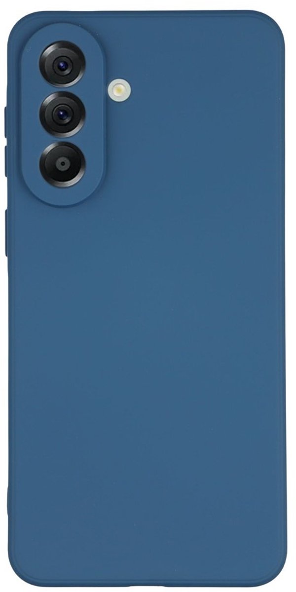 Coverup Hoesje - Geschikt voor Samsung Galaxy S26 FE Hoesje - Coverup Colour TPU Back Cover - Metallic Blue