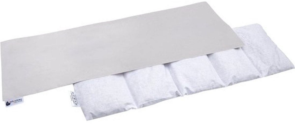 Kersenpitkussen 60x20cm - Natuurlijke Warmte en Koude Therapie met Afneembare Hoes