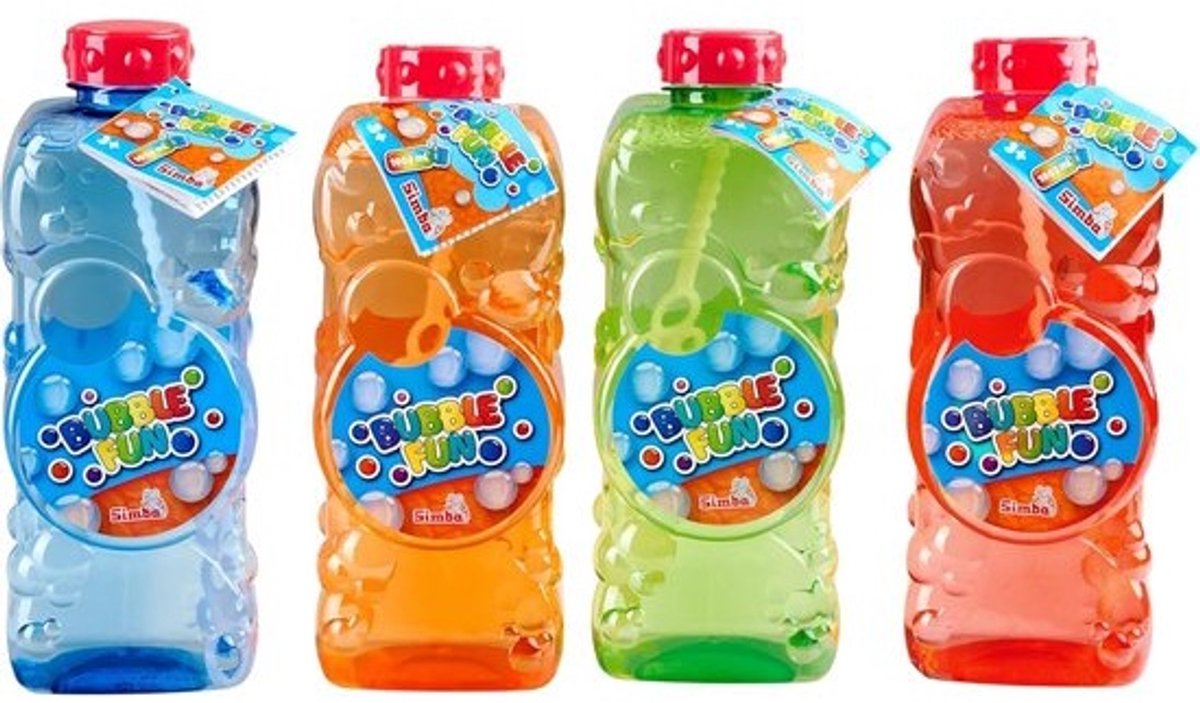 Zeepoplossing 1 Liter voor Zeepbellen - Kindveilig, Niet-Toxisch - Geschikt voor Zeepbelmachine en Bellenstaaf - Buitenspeelgoed voor Kinderen vanaf 3 Jaar