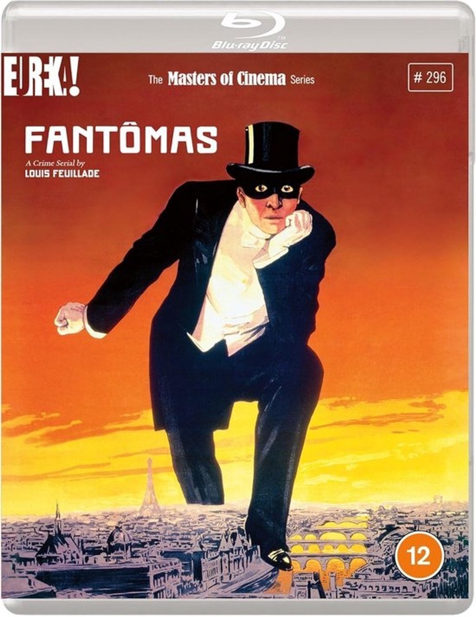 Klassieke Stomme Misdaadfilm Serie Fantômas op Blu-ray