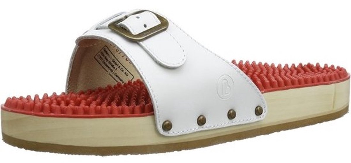 Comfortabele Noppensandalen met Massage-Effect voor Volwassenen | Houten Zool en Actieve Voetondersteuning