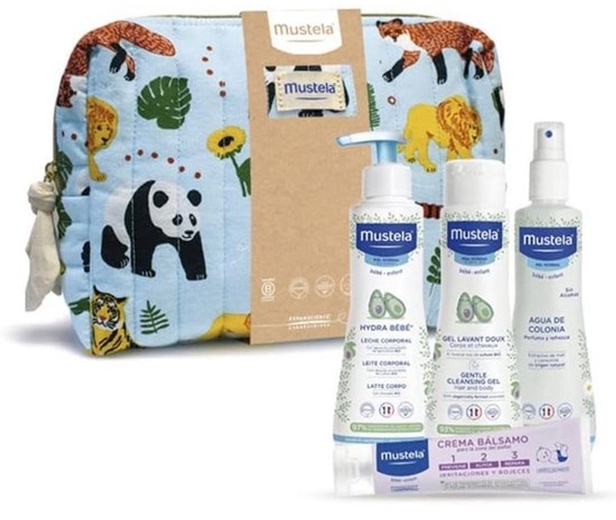 Multikleurige Verzorgingstas voor Babyproducten