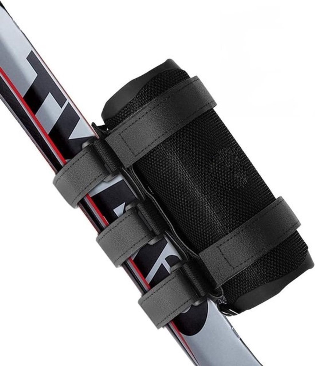 Speaker Bevestiging - Muziek Houder - Fiets Muziek - Verstelbare Band - 26 cm banden - Zwart