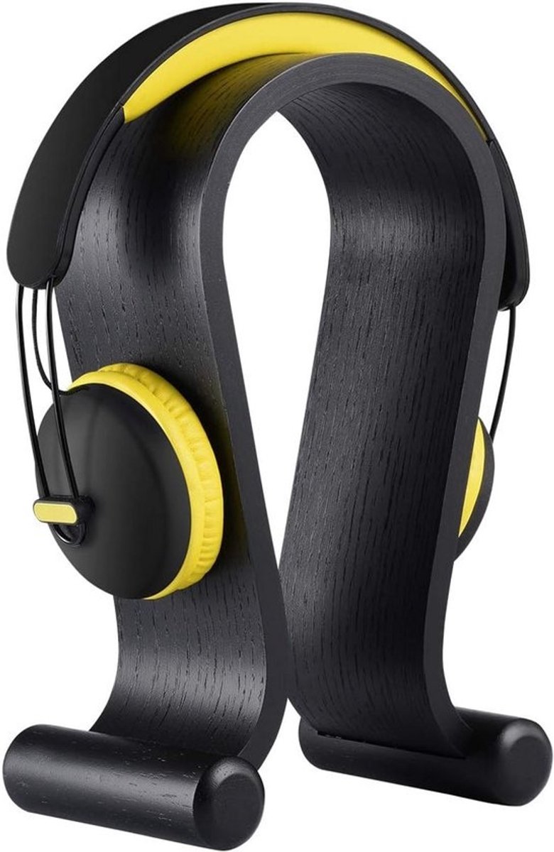 Hoofdtelefoon Stand - Universele Houder voor Headsets van Eiken Hout