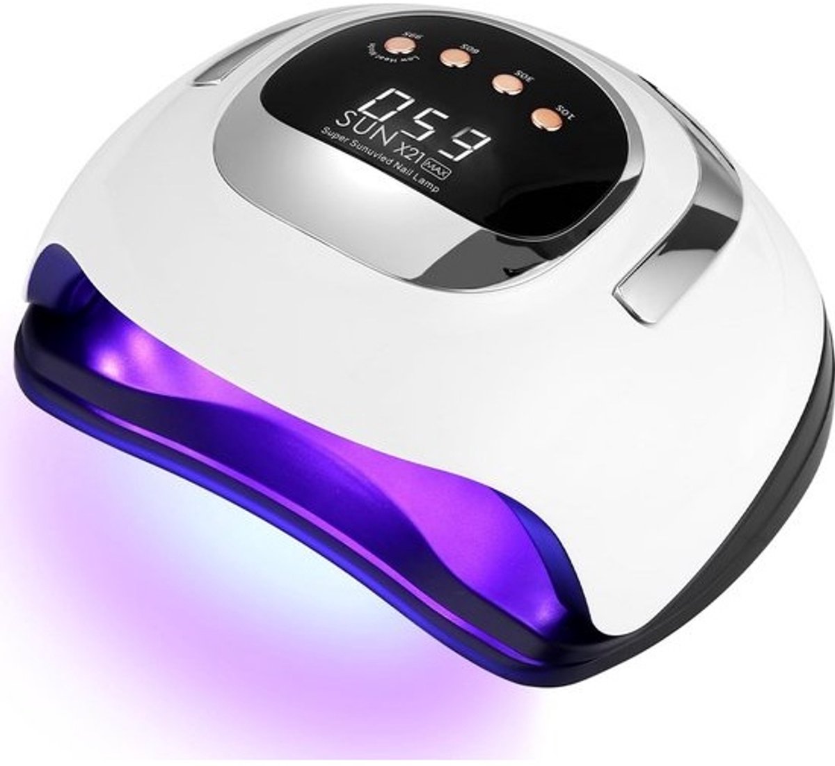 UV-ledlamp 320 W met 72 LED's - Snelle nageldroger voor gelnagels en Shellac