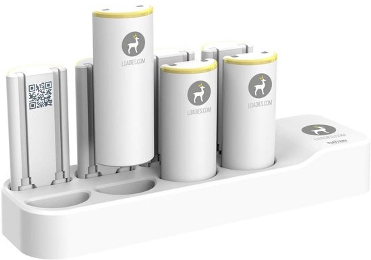 Laadstation en Dockingstation met 8 Powerbanks - Universeel Opladen