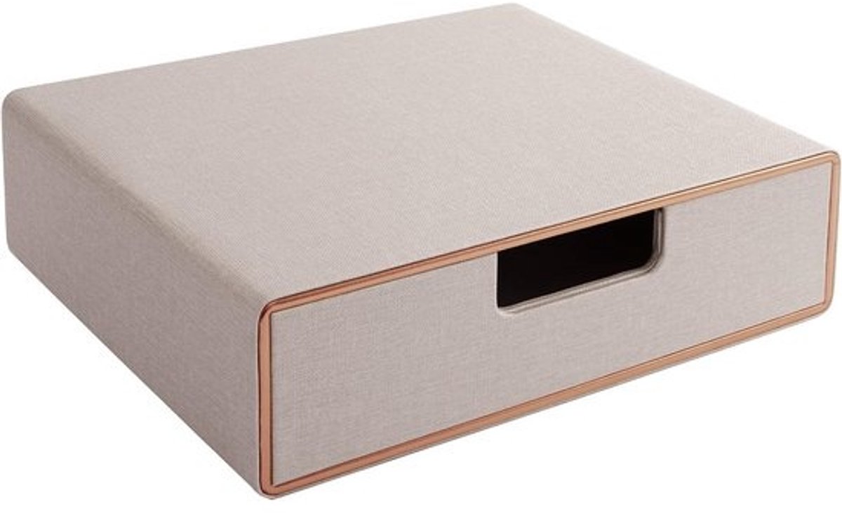Stapelbare Lade Organizer Bureau - PU Leer Papier/Document Sorteerder - Klassieke Opbergdoos
