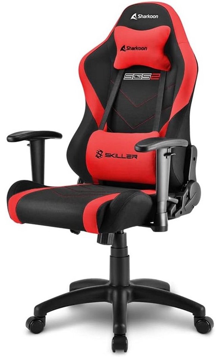 Ergonomische Gamingstoel Kind / Junior - Verstelbaar en Comfortabel - Rood