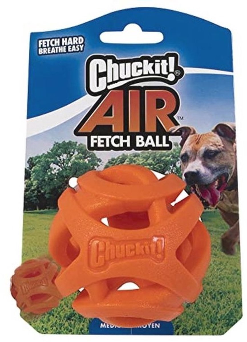 Chuckit - Breathe Right Fetch Ball Medium - 1 stuk