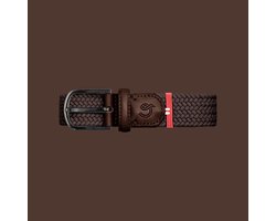 LA BOUCLE BROEKSRIEM - Mayfair Mono dark brown