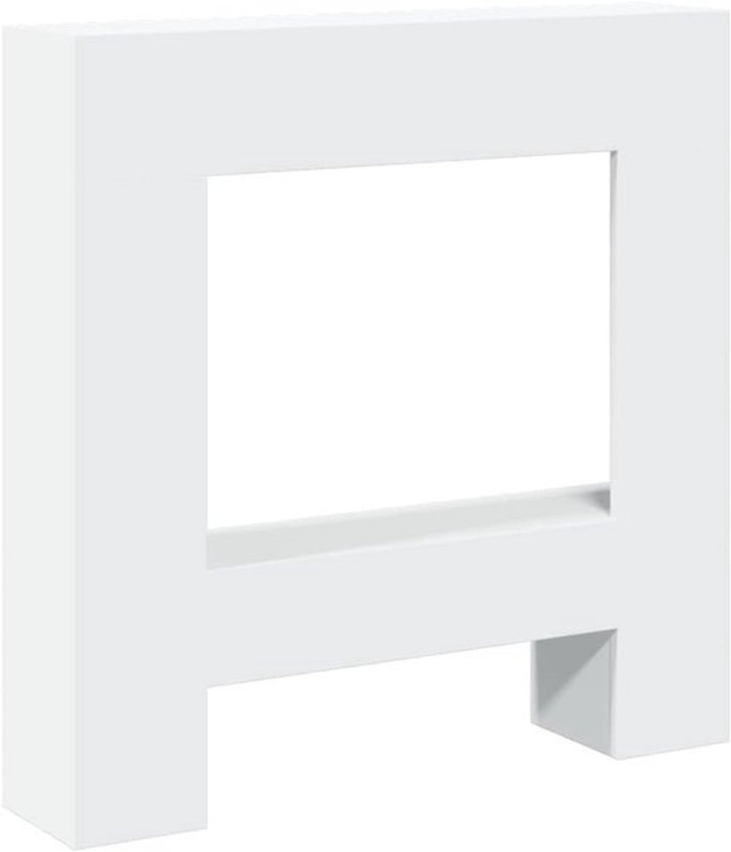 Decoratieve Schouw Ombouw voor Elektrische Haard Wit