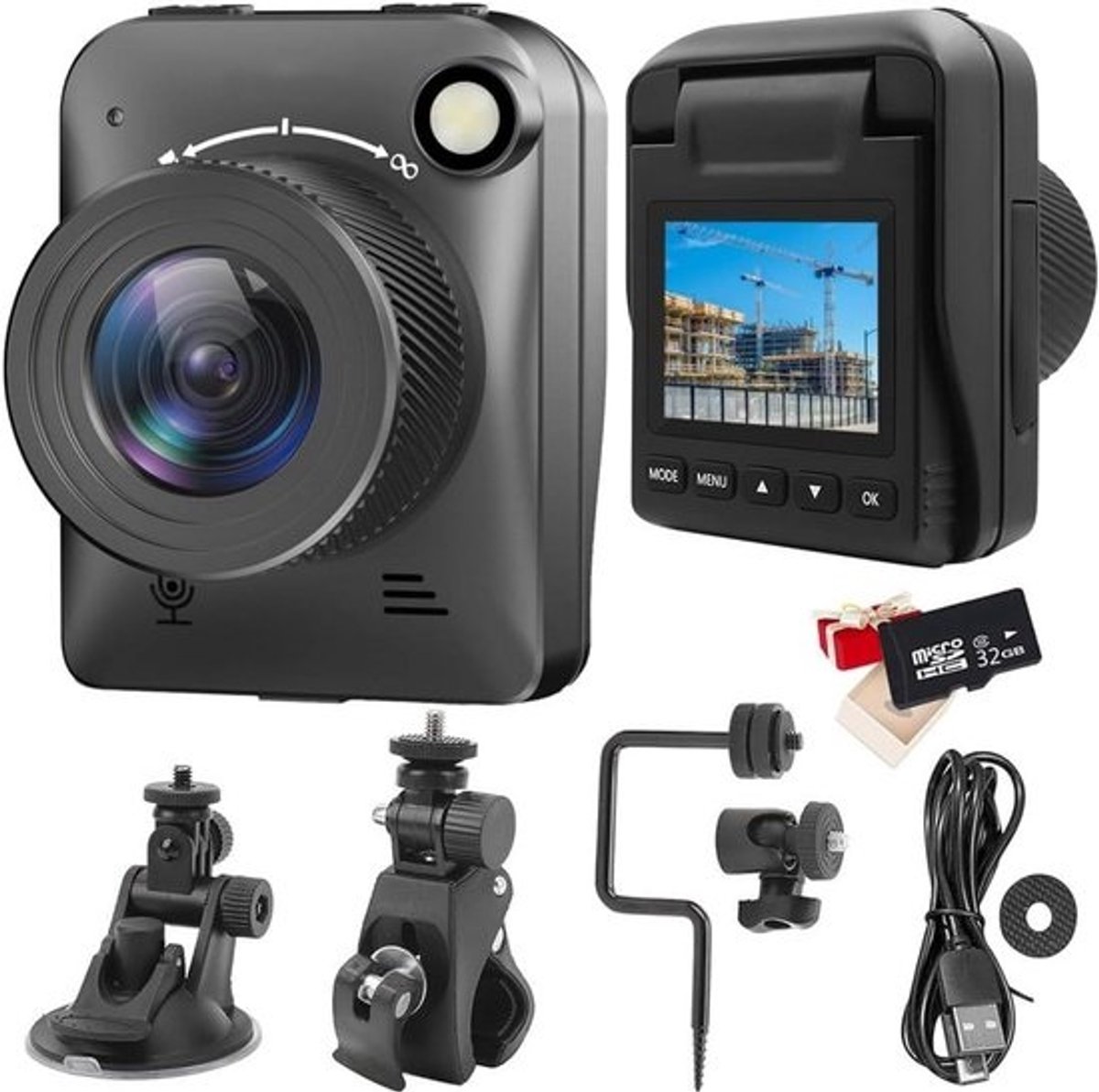 4K 32MP Timelapse Camera Waterdicht IP66 voor Buitenbouw Weer Leven Macro-Opname
