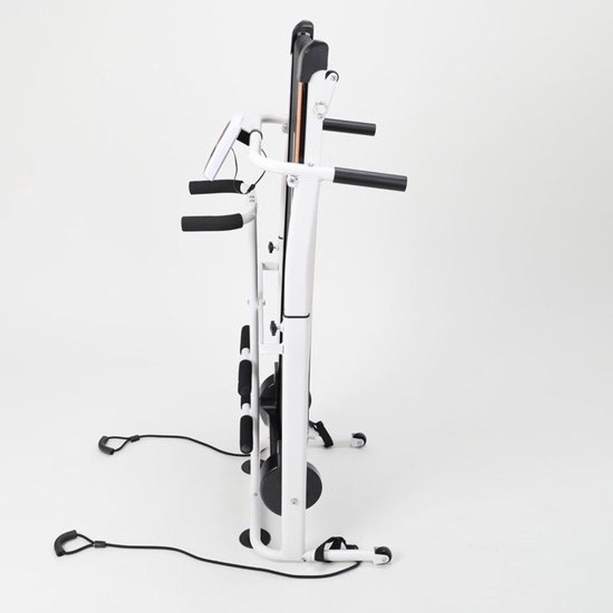 Mechanische Loopband - Inklapbaar Fitnessapparaat - Thuis Trainen - 3 Standen Helling - 100x35cm Loopvlak - Zwart