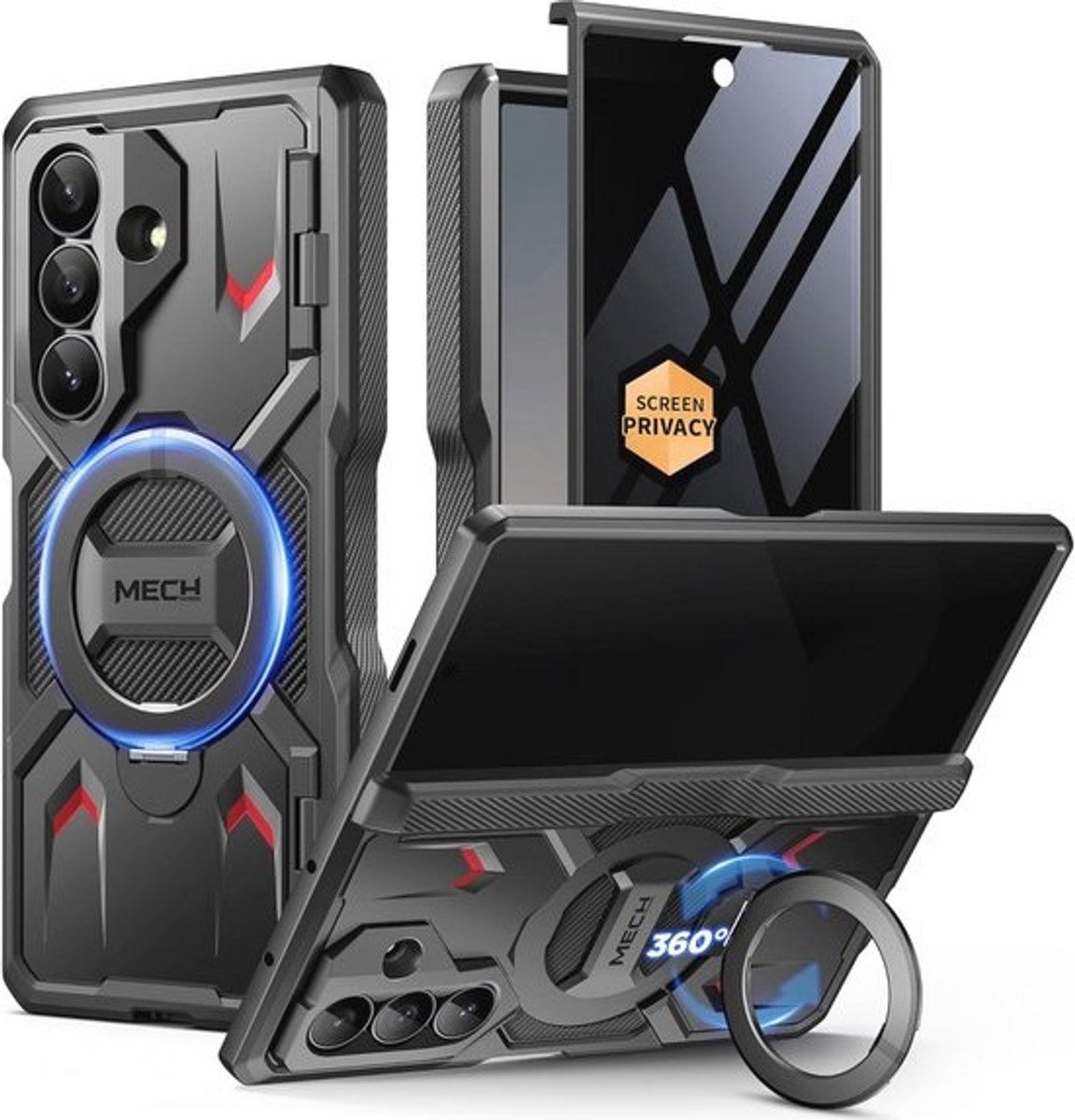 Tongate Fold 7 Hoesje met Screen Protector