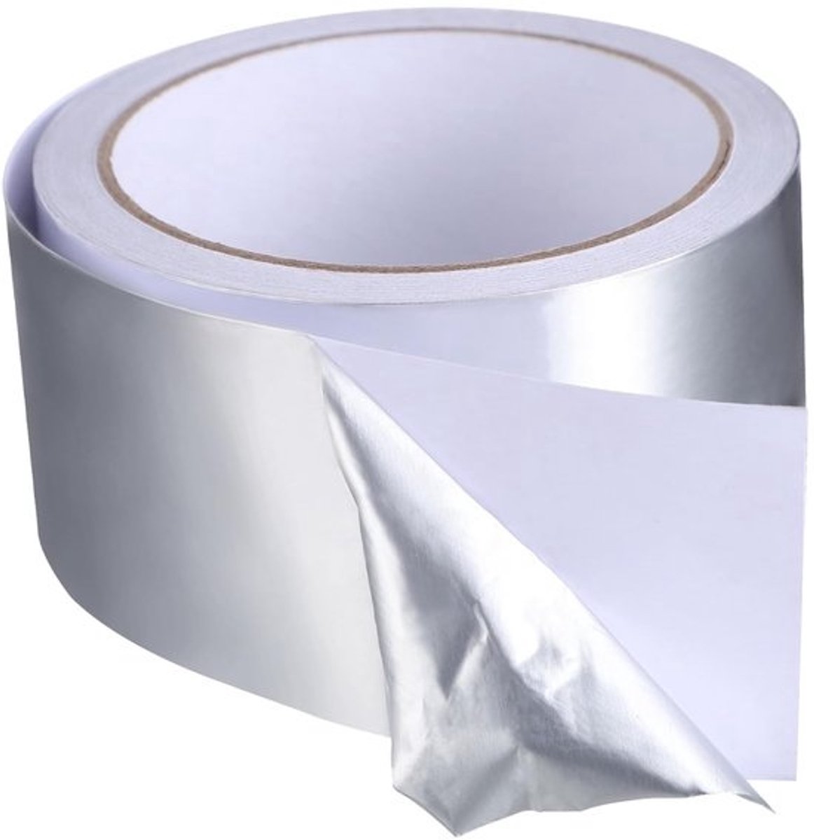 Aluminium Folie Tape - Zelfklevende Reparatie Tape - Isolatie en Afdichting - Hittebestendig en Waterdicht - 160 x 4.8 cm