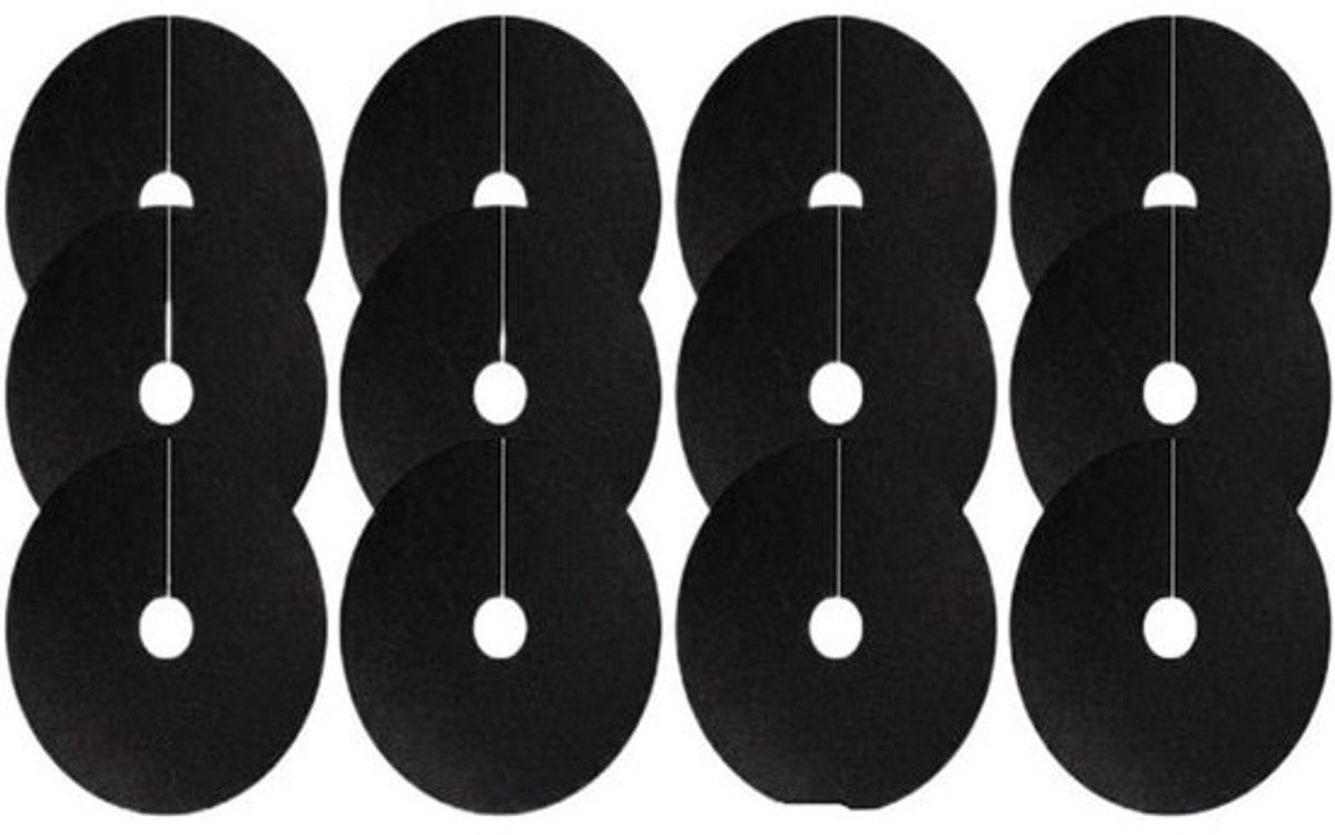 Boombeschermingsmat - Mulchringen - Onkruid Wieden - Herbruikbaar Vliesdoek - 42x42cm - Bruin
