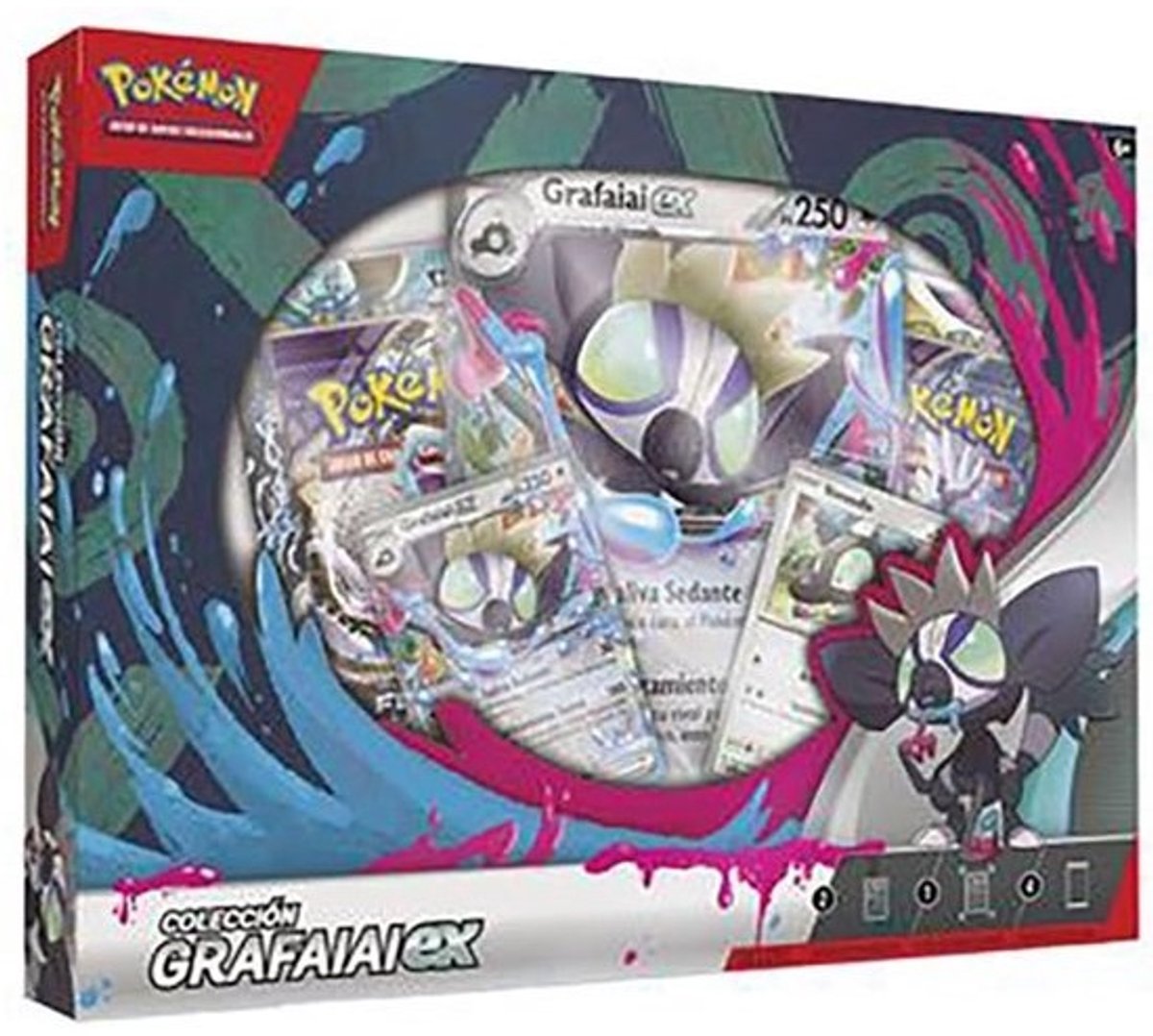 Pokémon Verzamelkaartspel - Kaartspel - Strategisch Spelen - Hoogwaardig Papier - 10x10cm - Meerkleurig