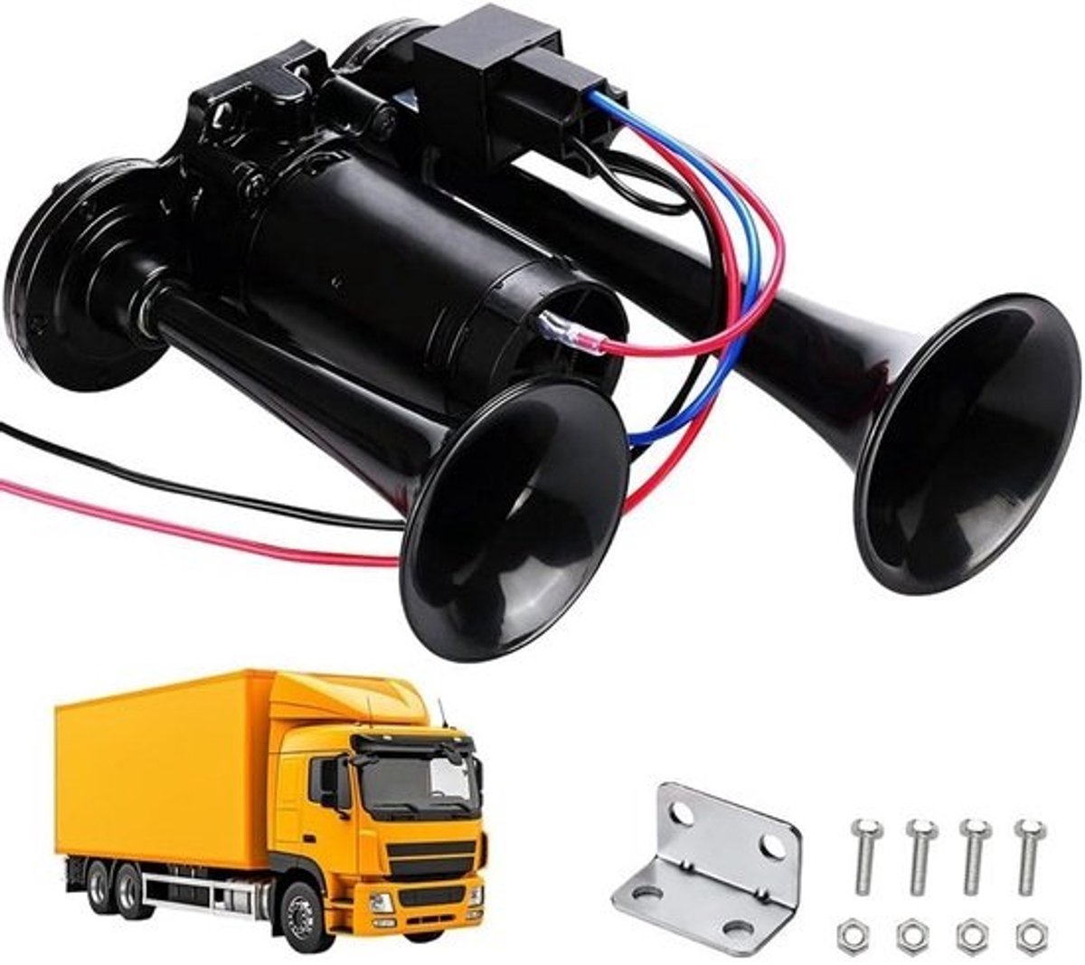 Luchthoorn 12 volt - Gastoeter - Luchthoorn - Geluid