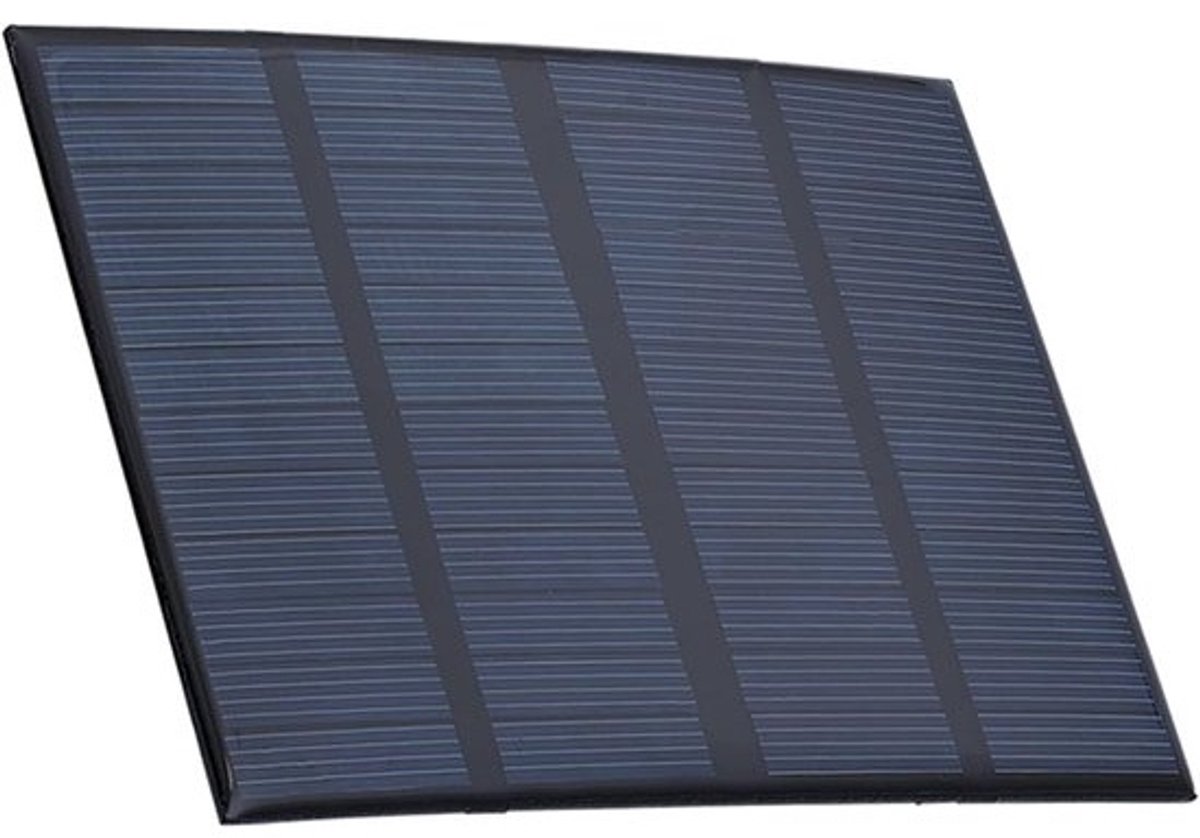 Mini Zonnepaneel - Draagbaar Celsysteem - Batterijen Laden - Waterdicht Hars Gekapseld - 11.5 x 8.5 cm