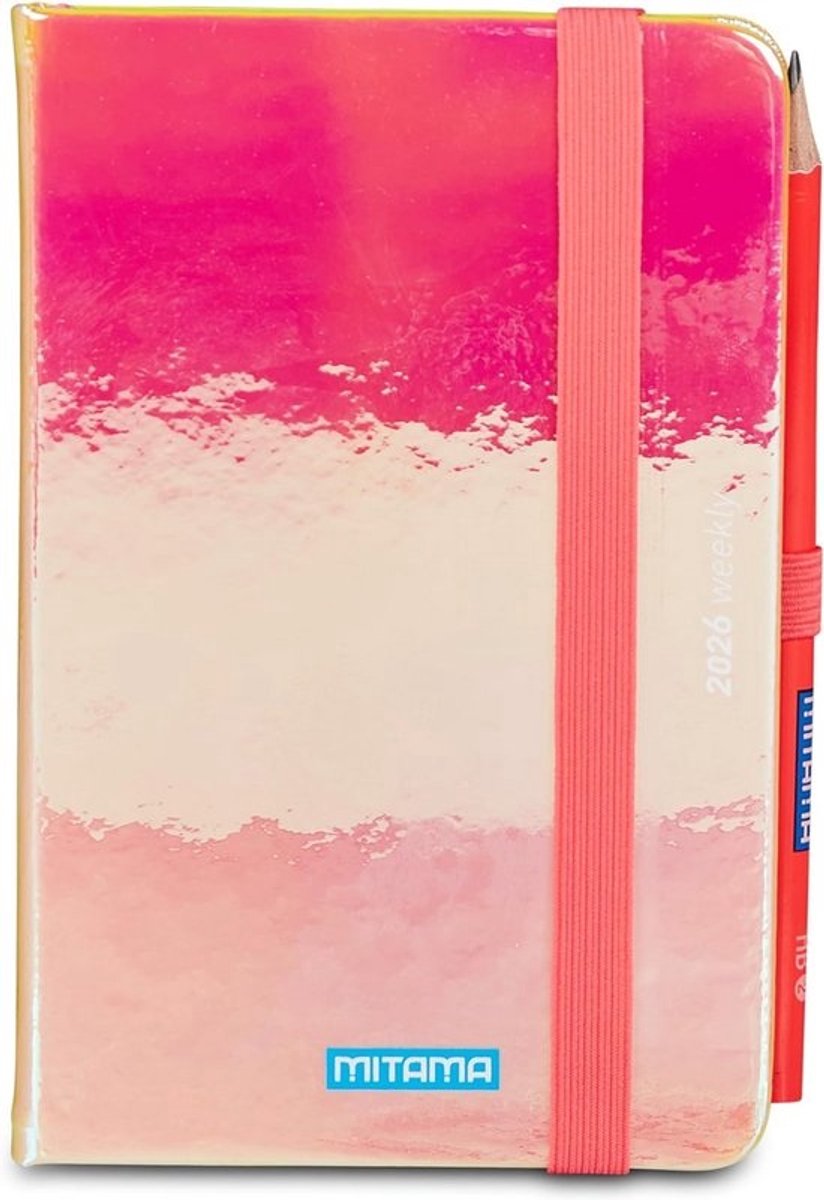 Wekelijkse planner 2026 Pocket Maandoverzicht 18 Maanden Hardcover