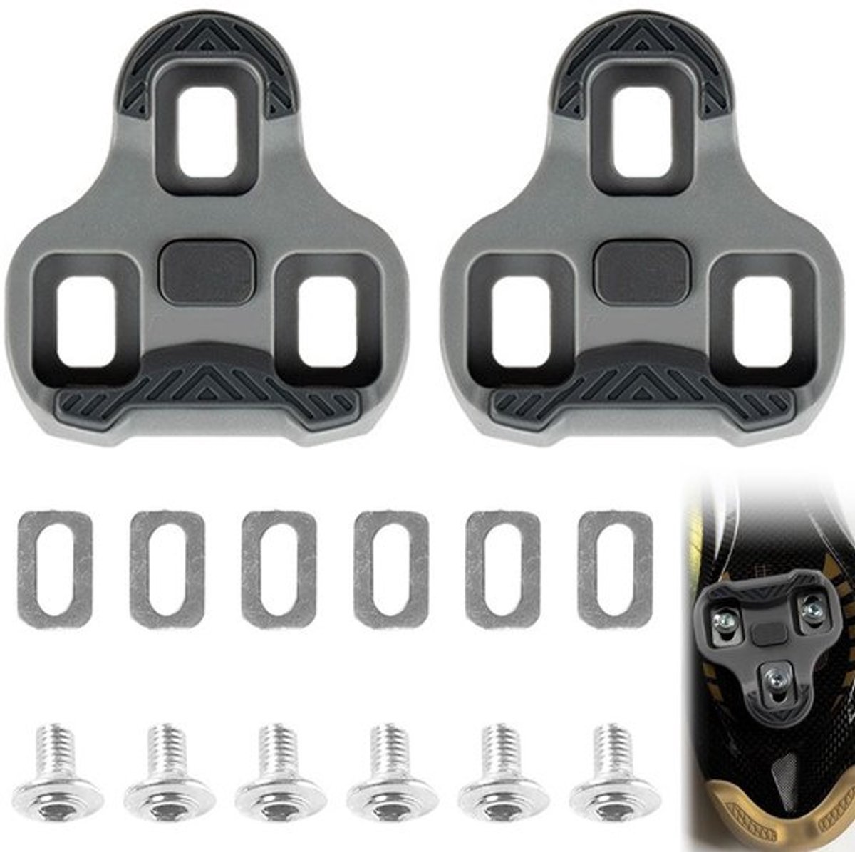 Cleats voor Look Keo Fietspedalen - Grip Blade 2 Max, 4,5°