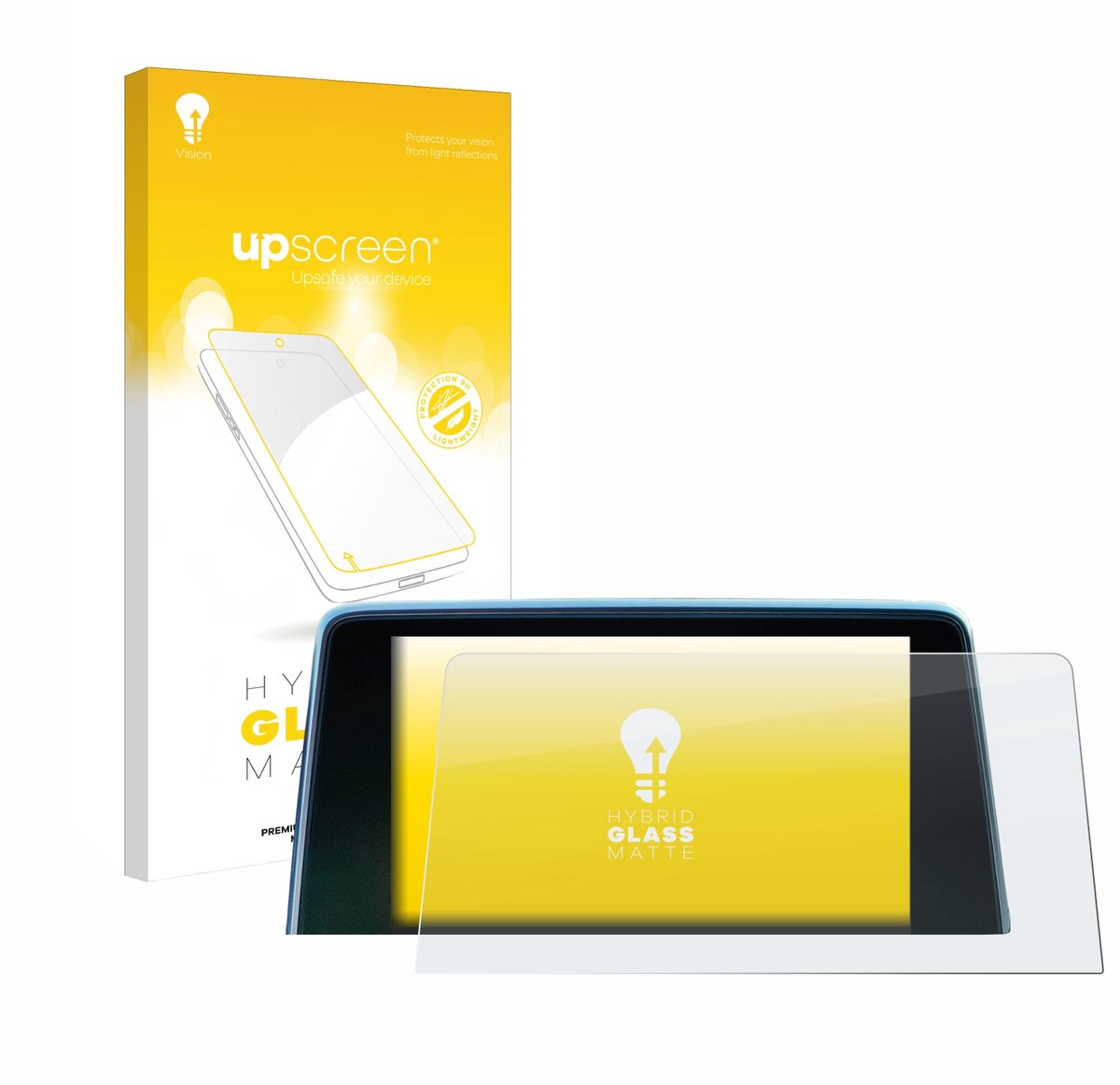 upscreen - Screenprotector voor Peugeot 3008 2016 - 2020 - Folie Beschermfolie Beschermglas matte