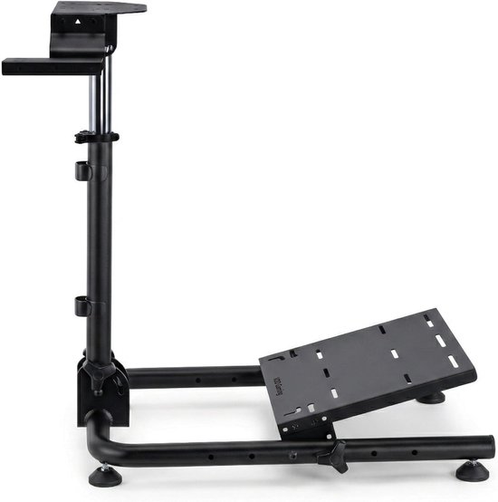 Race stuur standaard - Cockpit houder - Realistisch racen - Opvouwbaar en verstelbaar - 83 x 44 x 82 cm — afbeelding 3