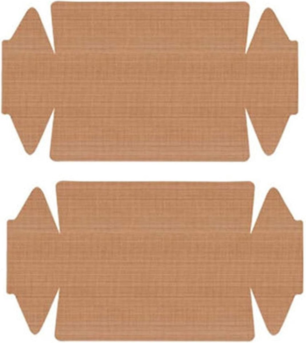 Herbruikbaar bakpapier 43 x 24 cm, hittebestendige bakfolie voor oven, ideaal voor bakplaten en bakken zonder aanbranden