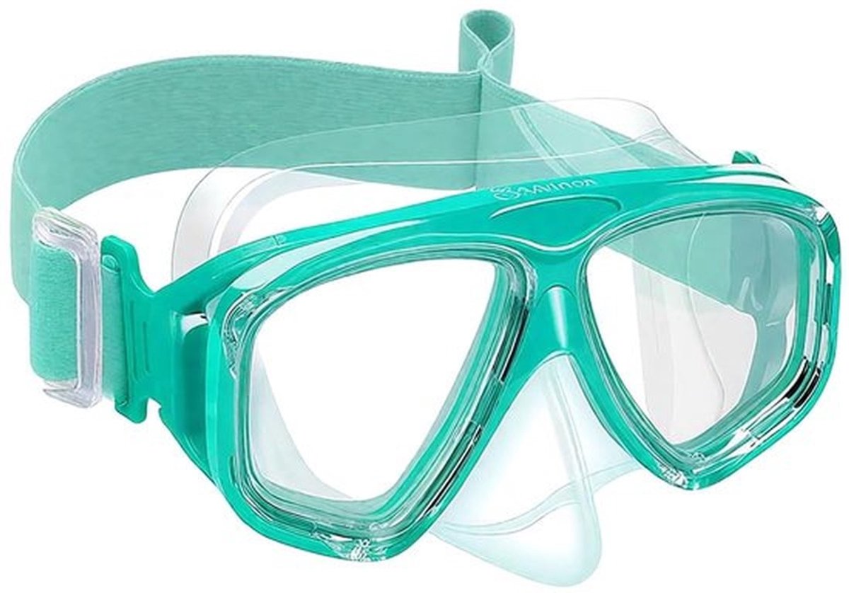 Duikmasker met snorkel - 180 graden panoramisch zicht - Anti-condenssysteem - Geschikt voor kinderen 6-15 jaar - Duurzaam materiaal - Goede afdichting - Snorkelset