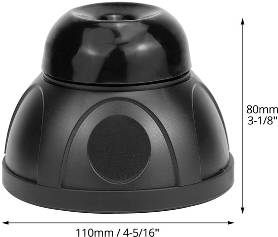 Mini Mixer - Elektrische Roerder - Snel Vloeistoffen Mengen - Hoge Snelheid 5200 RPM - Compact Formaat - Zwart van MINI — afbeelding 5