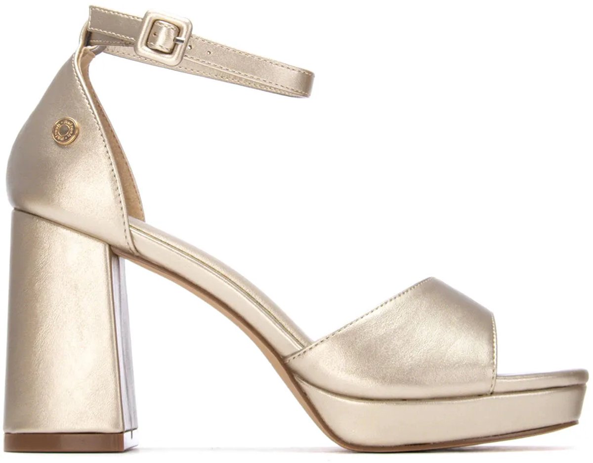 Refresh 175253 Hakken Sandalen Goud EU 40 Vrouw