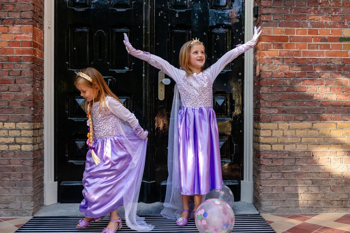Het Betere Merk - Elsa prinsessenjurk - Paarse prinsessenjurk — afbeelding 6