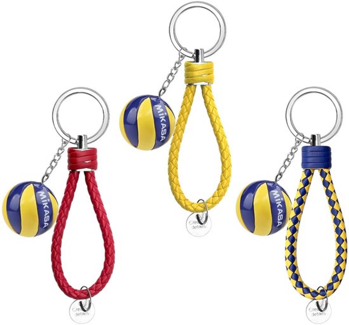 APOMOONS 3 stuks volleybal sleutelhangers handbal volleybal sleutelhanger volleybal hanger balspel fan sleutelhouder sport souvenir hanger tas voor hangende kettingen, creatieve geschenken