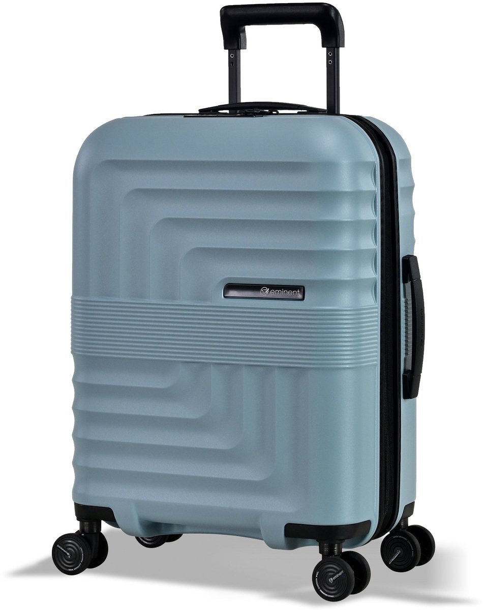 Eminent DANDELION - 4-wielige handbagagekoffer S 55 cm erw. (misty blue)