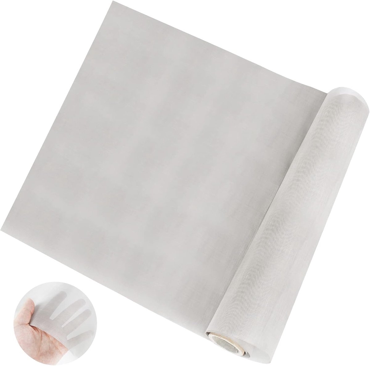 Roestvrijstalen gaas, 30 x 100 cm, fijnmazig draadgaas, draadgaas voor filtratie, stofverwijdering en scheiding - ShopVlot