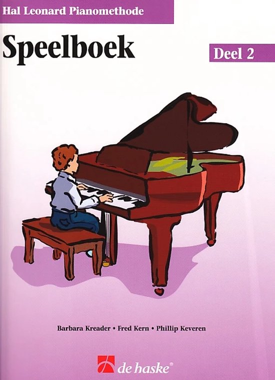 HAL LEONARD PIANOMETHODE SPEELBOEK 2 - cover