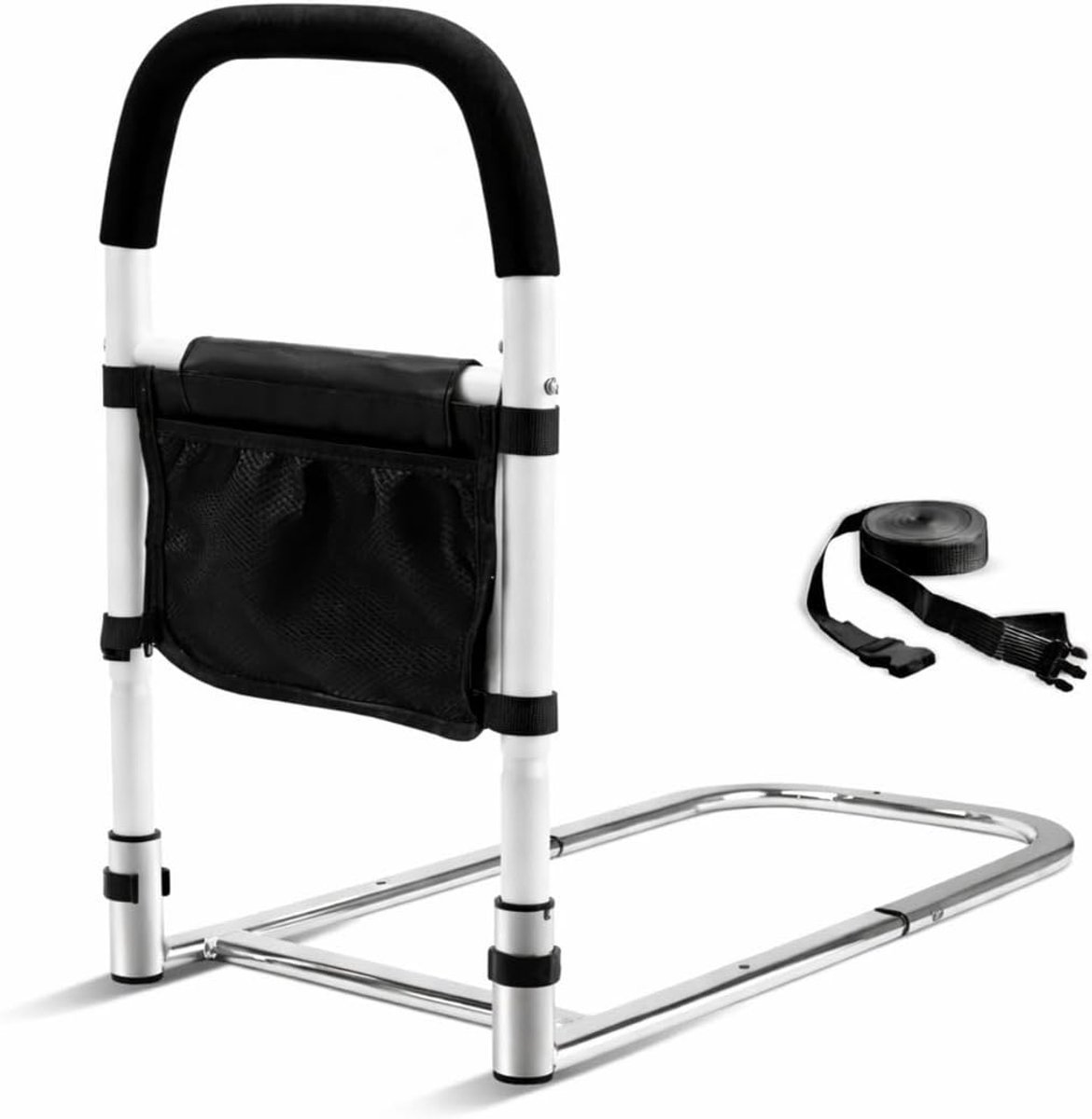 SnelShoppen - VOKA Bedklem - Verstelbare Bedsteun - Bedrek - Bedhandgreep - Uitzet-hulpmiddel voor Bed - Tot 150 kg - Bedrail - Transfersteun - Bedhul