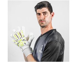 Elite Sport Neo Revolution X Gs (Courtois *Real Madrid*) Keepershandschoenen Heren - Wit / Lime / Antraciet | Maat: 10