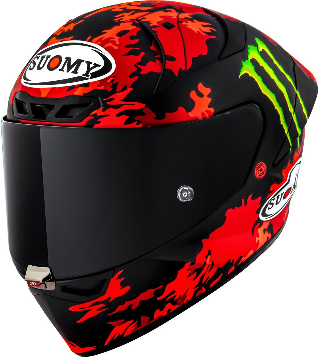 Suomy S1-XR GP Bagnaia Monster Replica 2025 Helm -