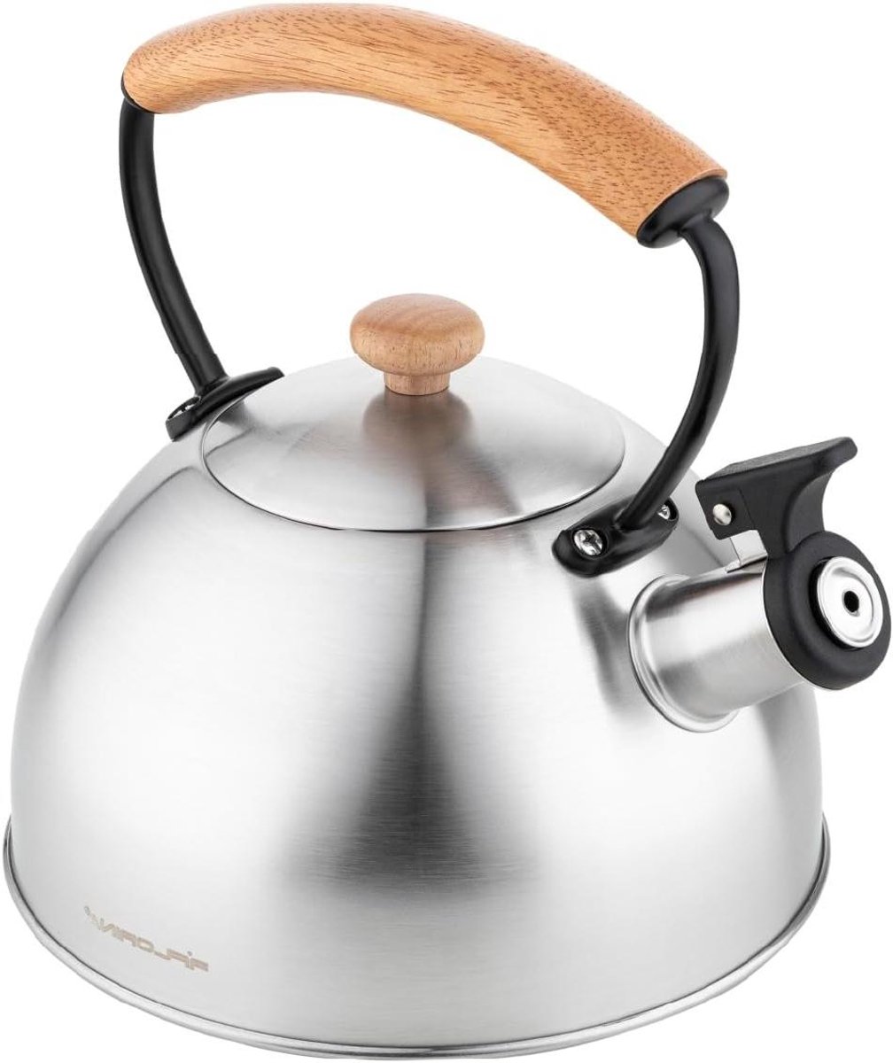 Waterketel - Theeketel Roestvrijstaal - Water Koken - Inductie Geschikt - 23 Liter - Zilver