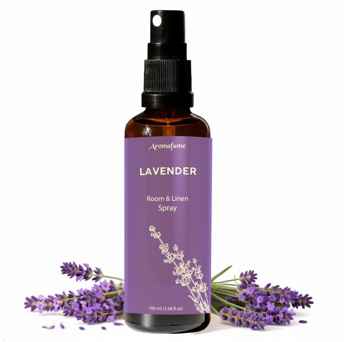 SnelShoppen - Lavendel Luchtverfrisser Spray 100ml - Geur voor Kamer, Linnen en Kussen - Natuurlijk en Verfrissend - Perfect voor Thuis, Op Reis en Ti