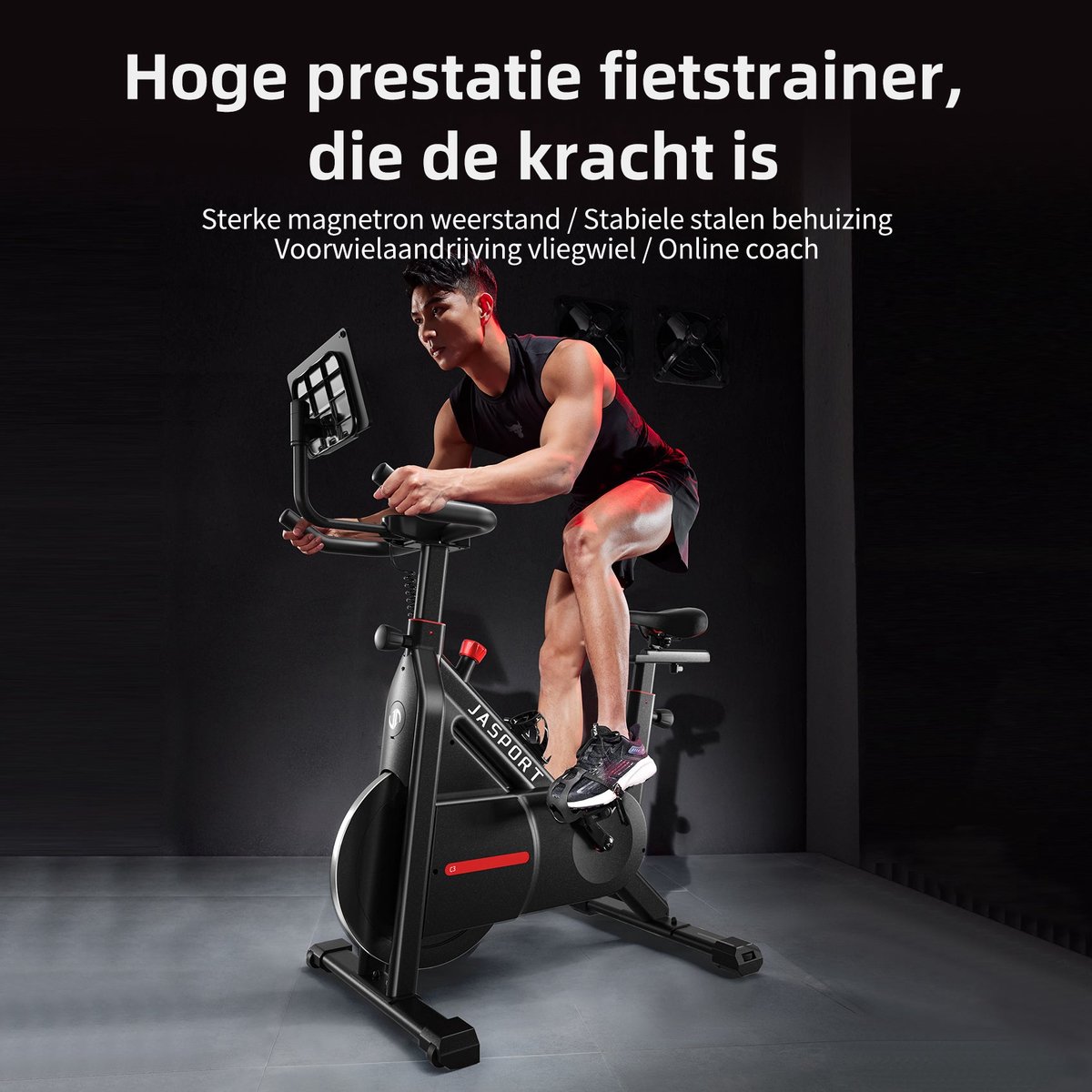 JASPORT C3 Slimme spinningfiets thumbnail 2