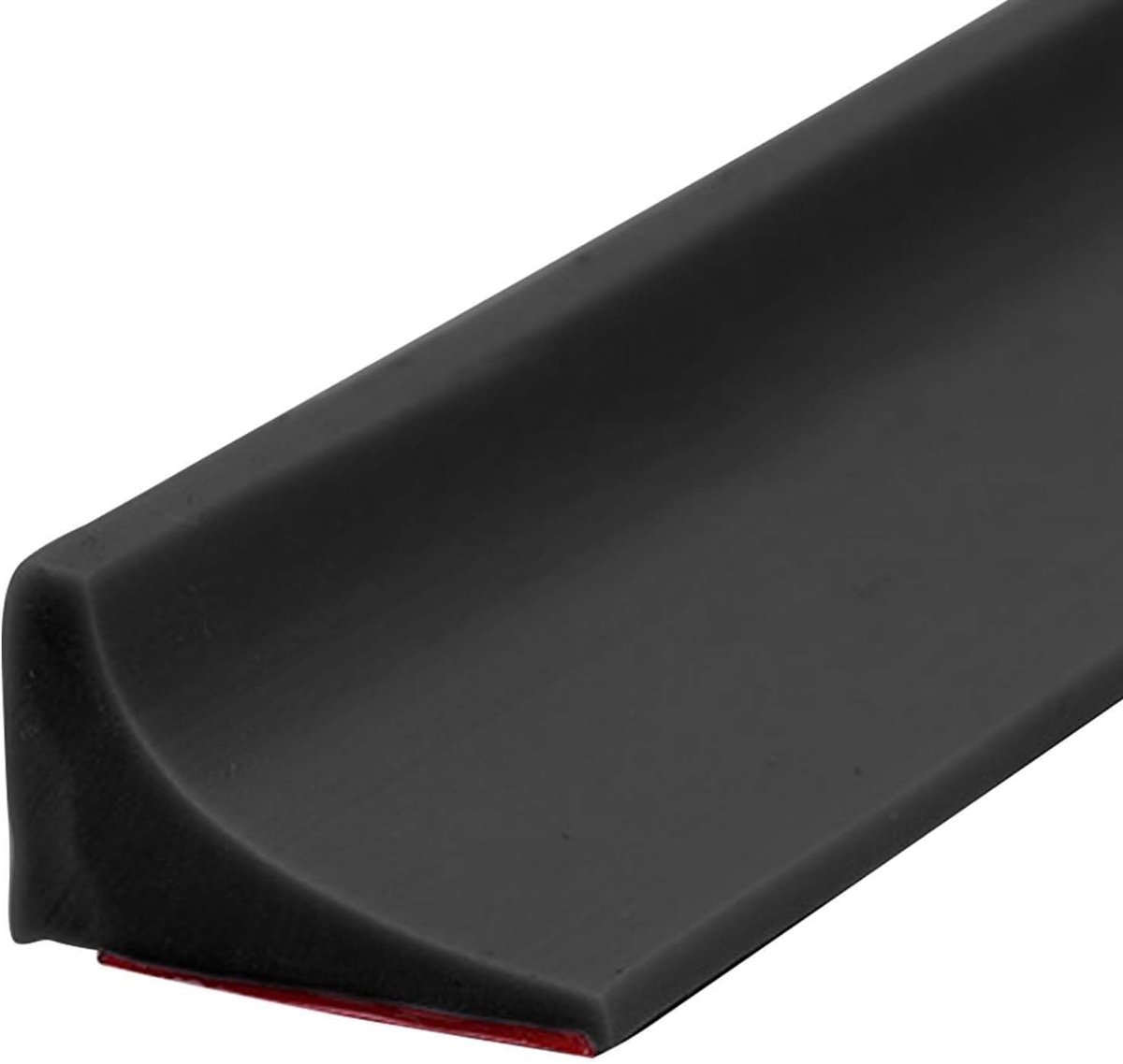 SnelShoppen - 2M Silicone Douche Waterdichting, Zelfklevende Silicoon Douche Seal, Waterstop, Drempel, Droog en Nat Scheidingsstrip (Zwart)