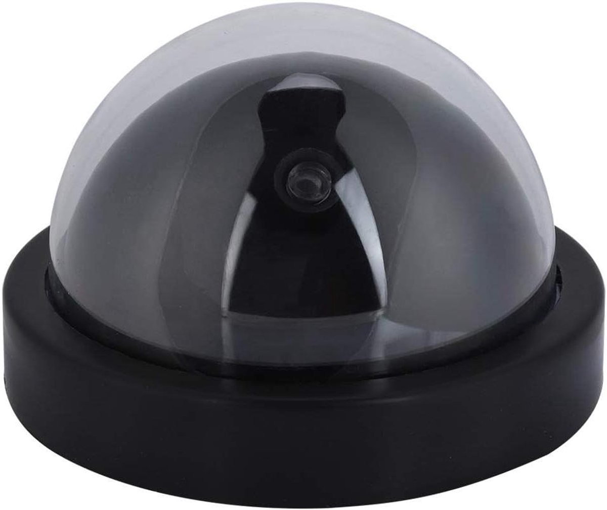 Dummy Beveiligingscamera - Nep Camera Gesimuleerde Camera - Diefstal Afschrikken - Met Knipperend LED - 10x10x10 mm - Zwart