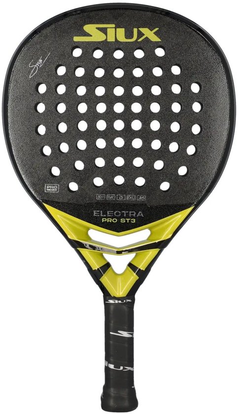 Siux Electra ST3 Stupa Pro - 15K (Hybrid) - 2024 padelracket Siux Electra ST3 Stupa Pro - 15K (Hybrid) - 2024 padelracket