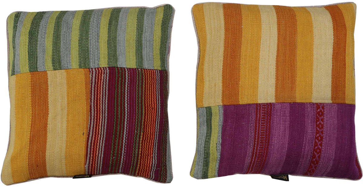 Handgeweven Kilim Kussenhoes