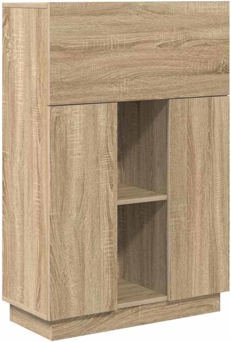 Bureau met opbergruimte - Werktafel thuiskantoor - Productief werken - Modern design - 715 x 315 x 1065 cm