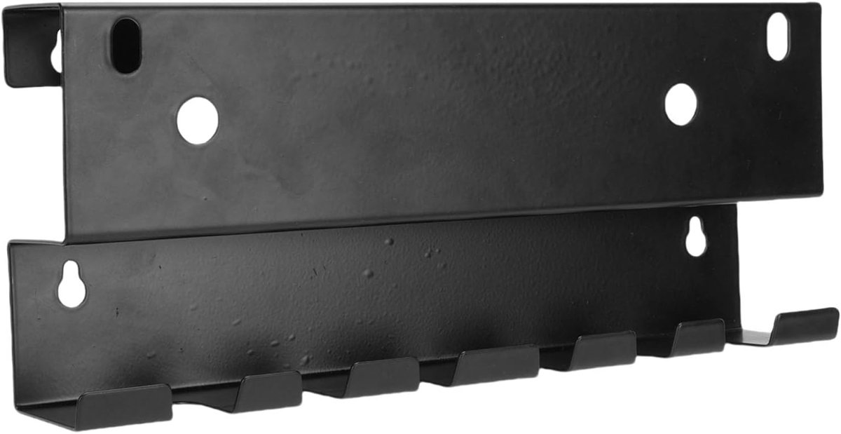 Hogedruksproeier Accessoires Houder - Opbergrek Reiniger - Gereedschap Organiseren - Ruimtebesparend Wandmontage - 29 x 14 x 7 cm - Zwart